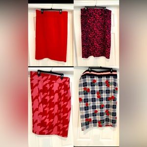 Bundle deal! Eloquii skirts! 4 skirts